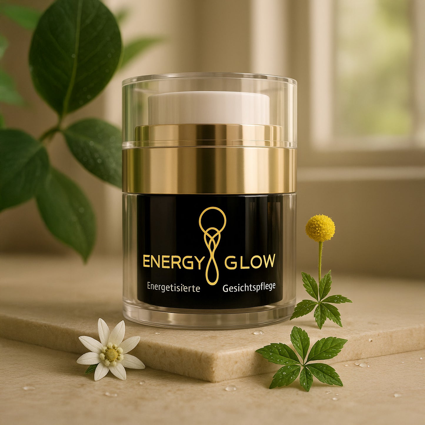 Gesichtscreme - Edelweiss, Parakresse, Jiaogulan